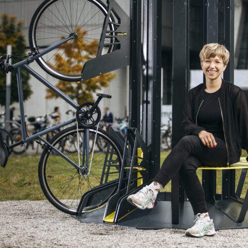 Bild zur Erfolgsgeschichte: Smarte Fahrradständer für eine grünere Stadt